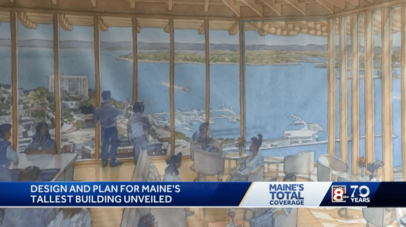 Design, plan for Maine's tallest building unveiled in Portland